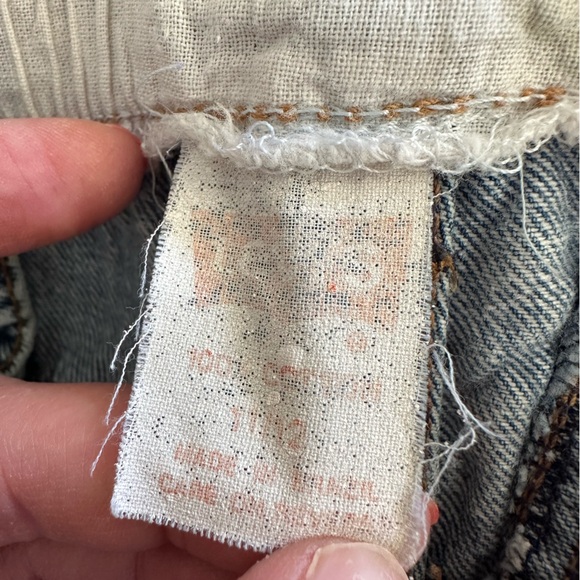 Vintage Levi’s Silver Tab Jeans – 90s Baggy Paperbag Mom Acid Wash - Picture 7 of 9